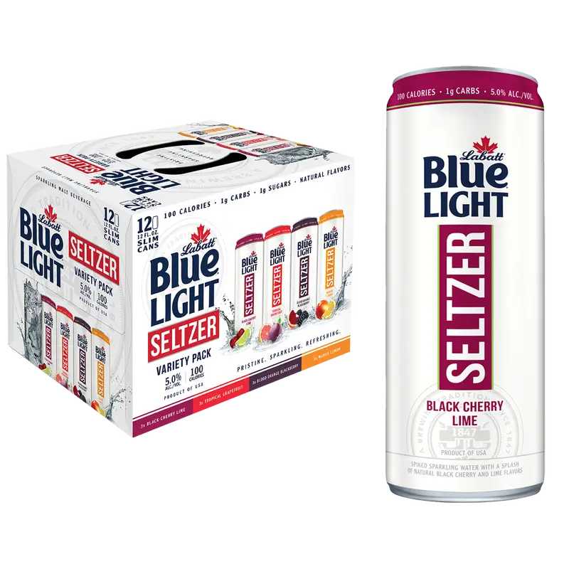 Blue Light Seltzer Variety Pack